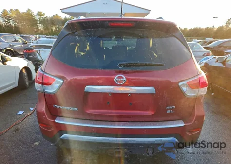 2014 Nissan Pathfinder S from USA, damaged, VIN 5N1AR2MM2EC722526